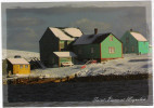 Saint-Pierre Et Miquelon - Maisons De L'Ile Aux Marins En Hiver - Saint-Pierre-et-Miquelon