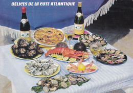 La Table Gastronomique - Délices De La Côte Atlantique - Coquillages - Crustacés - Cuisine - Plats Régionaux - Poitou-Charentes