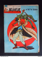 Kuifje Weekblad 1961 Nr 36 Omslag  F. Craenhals A. Weinberg Met Oa. Goscinny Jem Macherot Leonard R. Reding - Kuifje