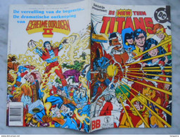 DC Comics De New Teen Titans  BB Nr 5 1988 48 Pagina's Baldakijn - Altri & Non Classificati