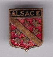 Broche Laiton émaillé - Alsace - Pas Un Pin's - Insigne - Ecusson - Armoiries - Blasons - Héraldique - Obj. 'Remember Of'