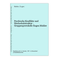 Psychische Konflikte Und Hochschulstruktur : Gruppenprotokolle - Psychologie