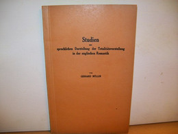 Studien Zur Sprachlichen Darstellung Der Totalitätsvorstellung In Der Englischen Romantik. - Filosofie