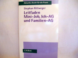 Leitfaden Mini-Job, Ich-AG Und Familien-AG - Lexicons