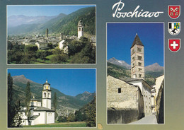 (D-ST214) - POSCHIAVO (Grisons) - Panorama, Multivedute - Poschiavo