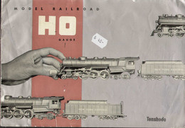 Catalogue TENSHODO 1956 Model Railroad HO Gauge 1/87  First Complete Catalog - Anglais