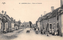 18-LIGNIERES- ROUTE DE CHATOULLE - Sonstige & Ohne Zuordnung