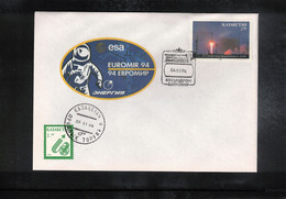 Kazakhstan 1994 Space / Raumfahrt ESA Euromir 94 Interesting Cover - Asie