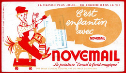 Buvard Produits Novemail. Cachet Droguerie à Bayonne. - Produits Ménagers