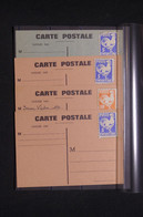 FRANCE - Lot De 4 Documents De La Poste Enfantine Avec Vignettes - L 132956 - Briefe U. Dokumente