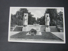 Lampertheim , Denkmal ,   Schöne Karte  Um 1943 - Lampertheim