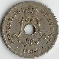 Pièce De Monnaie 5 Centimes 1904 Version Belgie - 5 Cent