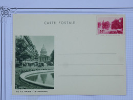 BG17 FRANCE  BELLE LETTRE ENTIER  1895 NON VOYAGEE++LE PANTHEON +++ - Other & Unclassified