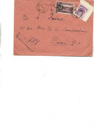 ROUMANIE - LETTRE AFFRANCHIE N° 1019 + N° 1102 -  ANNEE 1950 - Marcofilie