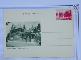 BG17 FRANCE  BELLE LETTRE ENTIER  1895 NON VOYAGEE++HOTEL DE CLUNY   +++ - Autres & Non Classés