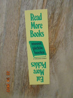 Read More Books. Eat More Pickles. Sweet Pickles Books, 47 Orchard Street, Lower East Side, NYC - Marque-Pages