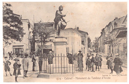 N°97325 -cpa Cadenet -monument Du Tambour D'Arcole- - Cadenet