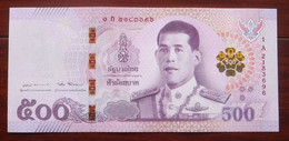 500 Baht Serie 17 Sign. 87 Rama X. Thailand 2020 UNC - Thailand