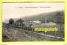 76 SEINE MARITIME / VALLÉE SAINTE-AUSTREBERTE / PAVILLY / FILATURE SAINTE-HÉLÈNE / 1906 - Pavilly