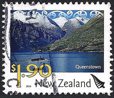 NEW ZEALAND 2010 QEII $1.90 Multicoloured, Scenic-Queenstown SG3227 FU - Used Stamps