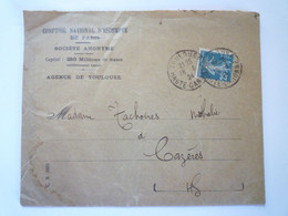 TI - 2022 - 390   TIMBRE PERFORE  Semeuse 25 C  CNE   1924   XXX - Cartas & Documentos