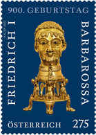 Austria - 2022 - 900th Birthday Of Friedrich I Barbarossa - Mint Stamp - Ungebraucht