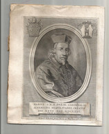 MARIUS S.R.E. PRESB. CARDINALIS ALBERICIUS NEAPOLITANUS CREATUS DIE XXVII MAII MDCLXXV BBIJ 29.9.1680 ACQUAFORTE - Religiöse Kunst