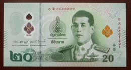 20 Baht Serie 17 Sign. 90 Replacement 0S Rama X. Thailand 2022 UNC - Thailand