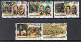 2020 Cuba Marti Revolution 1895 Complete Set Of 5 MNH - Nuovi