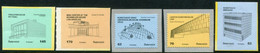 AUSTRIA  2012 Architecture Definitive (5) MNH / **  .  Michel 2976-80 - Neufs