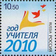 Russia  2010. The Year Of Teacher. MNH - Unused Stamps