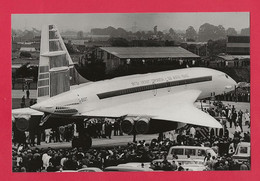 BELLE PHOTO REPRODUCTION AVION PLANE FLUGZEUG - PROTOTYPE CONCORDE G - BSST BRITISH AIRCRAFT CORPORATION SUD AVIATION - Luftfahrt