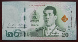 20 Baht Serie 17 Sign. 88 Rama X. Thailand 2020 UNC - Thailand