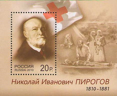 Russia  2010. Birth Bicentenary Of  Pirogov. Famous People. The Surgeon, Scientist, Doctor, Medicine, Red Cross. MNH - Unused Stamps