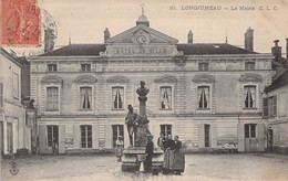 CPA - 91 - LONGJUMEAU - La Mairie - Animée - CLC - Longjumeau