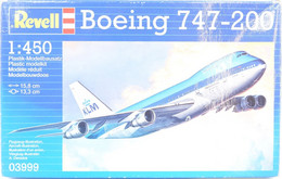 Vintage MODEL KIT : Revell Boeing 747-200 03999 SEALED NOS, Scale 1/450 - Figurini & Soldatini