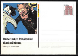 71q * BUNDESREPUBLIK * GANZSACHE SCHÄFERLAUF * UNGEBRAUCHT ** - Private Postcards - Mint