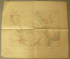 MITRY-MORY (77) - 1/20 000ème - Révision 1887 - Envoi 1931. - Cartes Topographiques