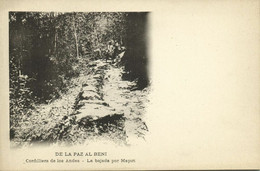 Bolivia, BENI, Cordilliera De Los Andes, La Bajada Por Mapiri (1899) Postcard - Bolivie