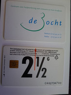 NETHERLANDS / CHIP ADVERTISING CARD/ HFL 2,50   / DE BOCHT    /     CRE  198 ** 11691** - Privé