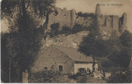 Delcampe - Montaigle    -   Ruines   -   1906    Naar   Gand - Onhaye