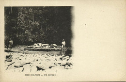 Bolivia, RIO MAPIRI, Un Cayapo (1899) Postcard - Bolivie