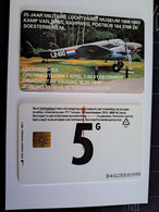 NETHERLANDS / CHIP ADVERTISING CARD/ HFL 5,--   /  MILITAIR LUCHTVAART MUSEUM/ AIRPLANE/LOC    /     CRE  024 ** 11697** - Private