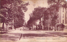 CPA - 92 - CROIX De BERNY - Avenue De Paris - Otros & Sin Clasificación