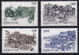 MiNr. 59 - 62 Dänemark Färöer 1981, 2. März. Alt-Tórshavn - Postfrisch/**/MNH - Färöer Inseln