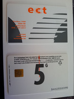 NETHERLANDS / CHIP ADVERTISING CARD/ HFL 5,--   /  ECT  ROTTERDAM          /     CRE  006 ** 11706** - Privadas