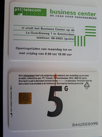 NETHERLANDS / CHIP ADVERTISING CARD/ HFL 5,--   /  BUSINESS CENTRE AMSTERDAM             /     CKE  001.01 ** 11709** - Private