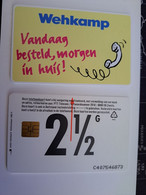 NETHERLANDS / CHIP ADVERTISING CARD/ HFL 2,50  /  WEHKAMP          /     CRE 151 ** 11710** - Privées