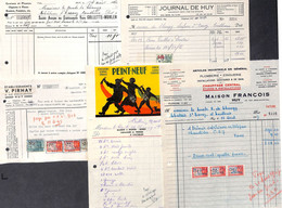 Huy Couthuin ... Superbe Lot 100 Documents - Andere & Zonder Classificatie