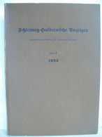 Schleswig-Holsteinische Anzeigen. Justizministerialblatt Für Schleswig-Holstein. - Léxicos